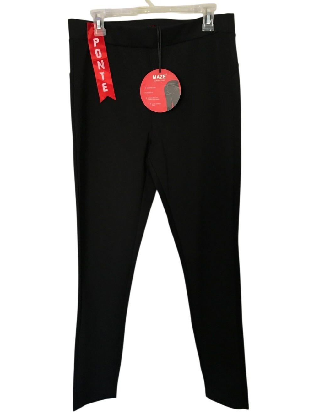 MAZE Black Ponte Leggings
